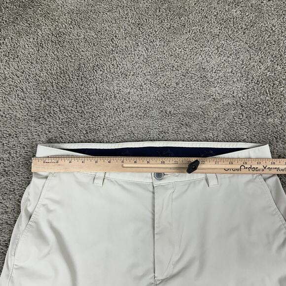 Southern Tide Shorts Mens W36 Gray brrr° Performance Golf Stretch Quick Dry - Picture 7 of 13
